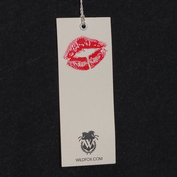 Wildfox Charcoal Gray Colin Sweatshirt Hoodie Hooded Sample S New / FLAW - Picture 9 of 11